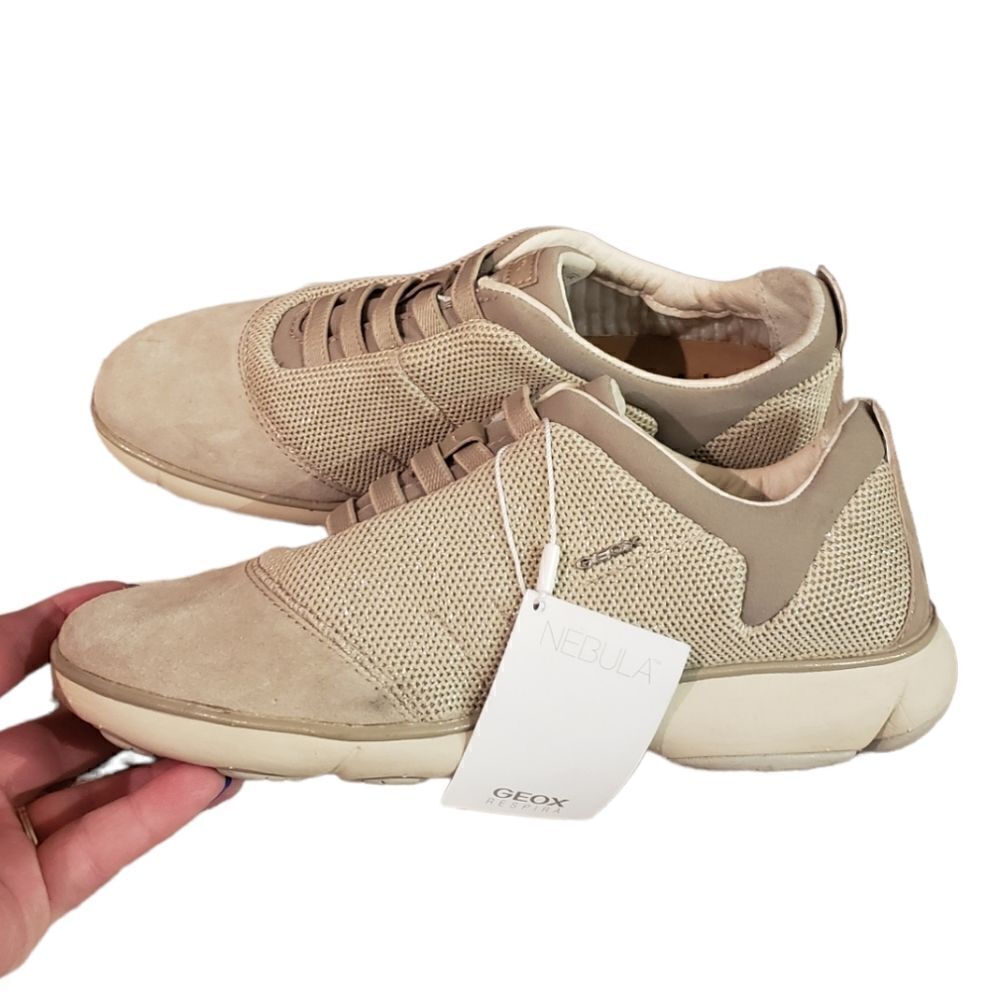 Geox Leather Sneakers 